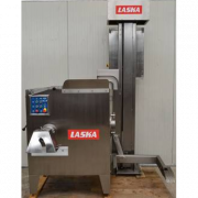 Used Laska WW 130 angle-grinder with loading device for 200 liters