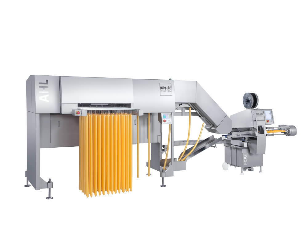 Automatic stringing line Poly-Clip AHL LS