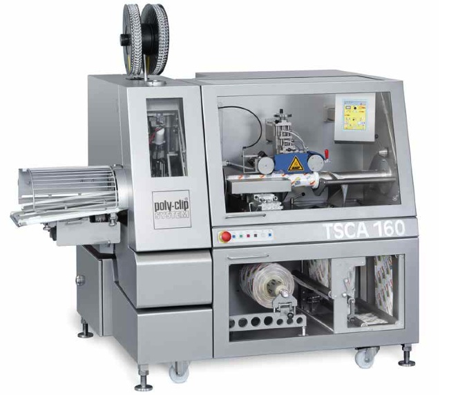 Poly-Clip TSCA 160 heat-sealing and clipping machine