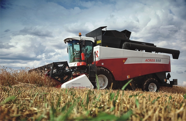Combine harvester ACROS 550 Rostselmash
