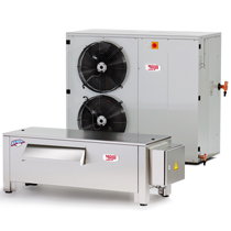 Eismaschine mit separater Kühleinheit Maja RVH 1500 L