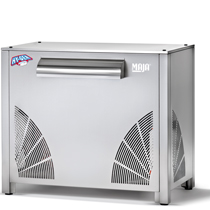 Ice maker with integrated Maja SAH 1500 W refrigeration unit