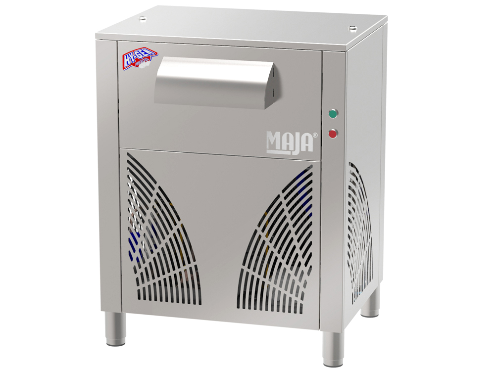 Eismaschine mit integrierter Maja SAH 250 L Kühleinheit