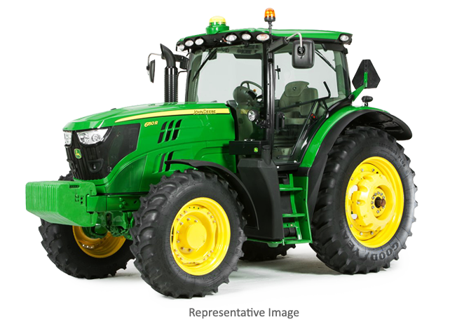 John Deere 6155R tractor