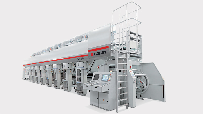 Gravure printing machine BOBST MW 60