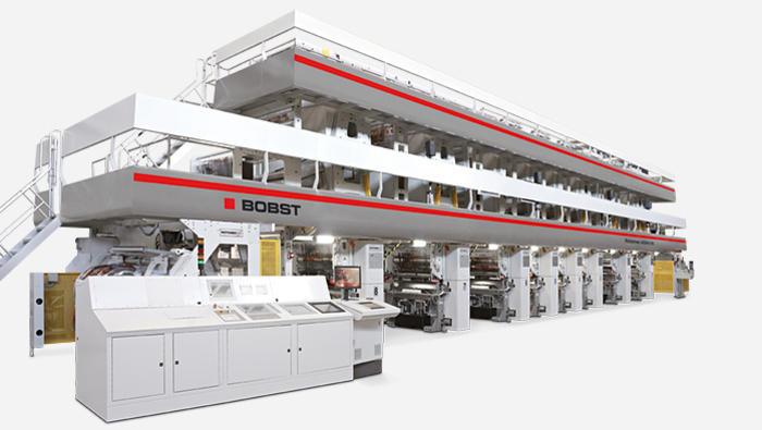 Gravure printing machine BOBST RS 4004X HS