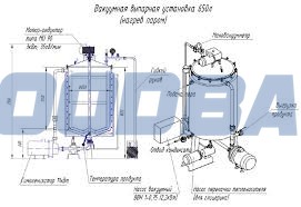 Vakuumverdampfer 650 l (Dampfheizung) Moscow - Bild 1