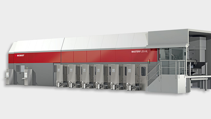 Flexo printing machine section type BOBST Masterflex-XL