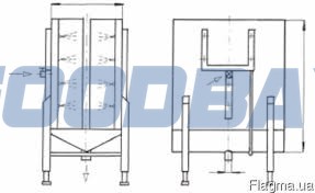 Duschwäsche von Geflügelschlachtkörpern Typ MTW-800 Moscow - Bild 1