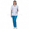 Premium-Set für medizinische Damenbekleidung (Bluse und Hose)