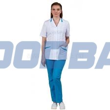 Premium-Set für medizinische Damenbekleidung (Bluse und Hose) Moscow - Bild 1