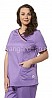 Women's Blouse LF2106-2 (mountain lavender) Plus Size