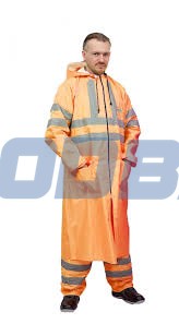 Raincoat "Extra Vision WPL" nylon orange Moscow - picture 1