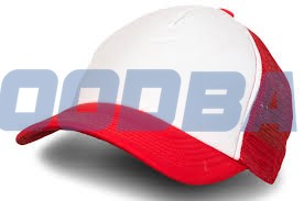Бейсболка бело-красная (кепка) Москва - изображение 1