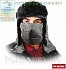 Cap with earflaps with face protection CZOPAPA-FACE B