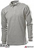 Men's Long Sleeve Polo Shirt SST3400 White