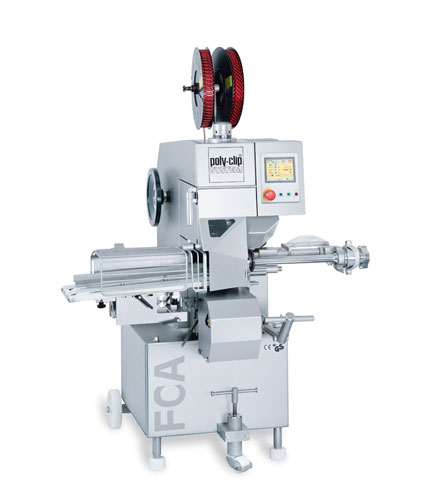Clippers of the company "POLY-CLIP Sistem" Manual and automatic