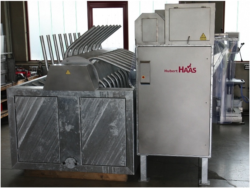 Hubert Haas David 200 scalding and bristle removal machine