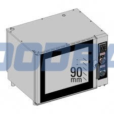 Elektryczny piec konwekcyjny TECNOINOX EFP05D  - изображение 1