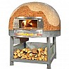 Wood-burning pizza oven MORELLO FORNI LP75 Cupola Mosaico