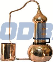 Kupferapparat "Cupid" zur Herstellung von ätherischen Ölen von 5 Litern. Moscow - Bild 1