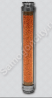 Säulenquarz mit einem Kontaktelement SPN Kupfer / Edelstahl
