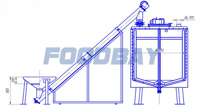 Filtration boiler 2000l. celery - picture 1