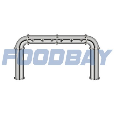 Beer column, P-shaped, P-6 grades under the tap (chrome) celery - picture 1