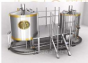 Mini-brewery with a productivity of 200 liters