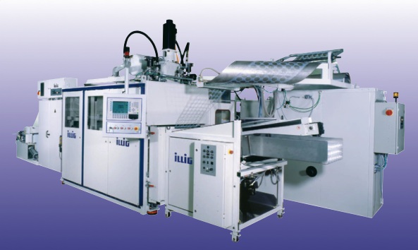 Sprzedajemy używane maszyny do termoformowania ILLIG, drukarki Van Dam.