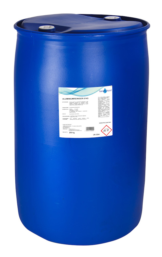 Acidic non-foaming liquid agent Aluminiumreiniger 0143 Inz