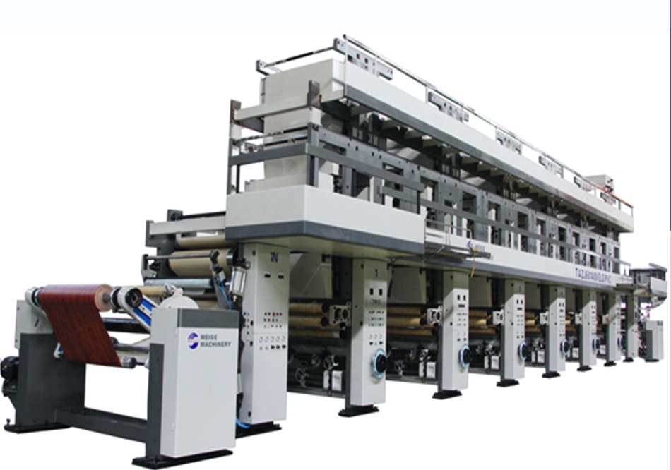 Automatic Rotogravure Printing Press for PVC ZHMG-601400(ELG) Шанхай - изображение 1