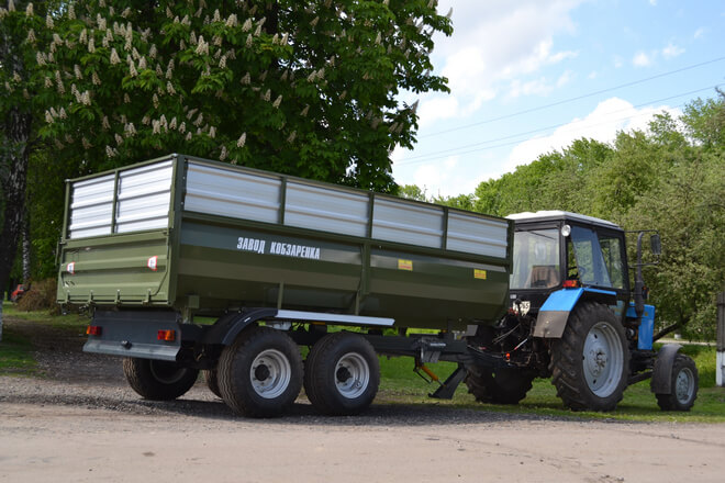 Traktor Getreideanhänger TSP. Nutzlast 8 - 30 Tonnen