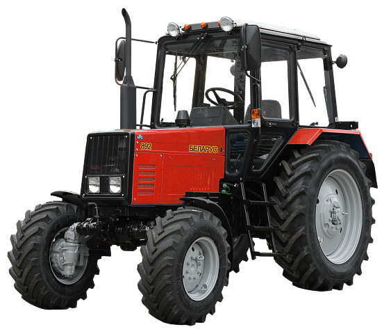 "Belarus-892 MTZ Traktor mit Radlader PF-1