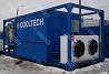 Container-type refrigeration unit for soil freezing
