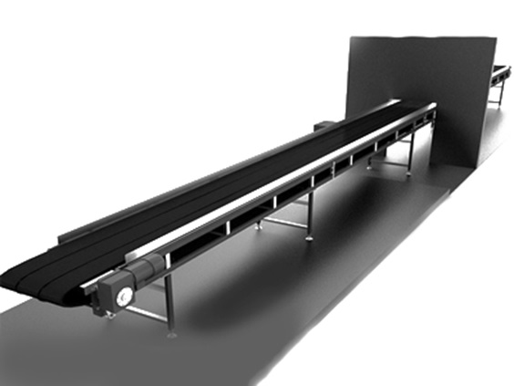 Straight conveyor belt