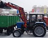 Front-end loader METAL-FACH T219 for MTZ 82 (800-1000 kg)