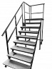 Stainless Steel Stationary Stairs for Industry