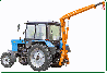 Anbau-Manipulator für Traktor MTZ 82/1221, T-150