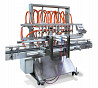 Automatic linear filling of carbonated drinks