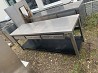Stainless steel catering table with drawers gastro