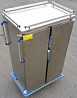 Transport trolley for thermal trays