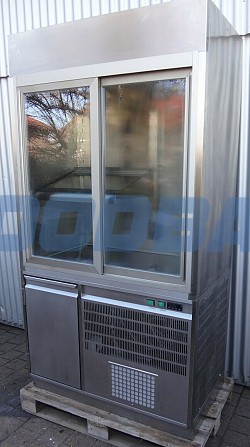 Вітрина для м'яса, холодильна вітрина Nordcap FKV-S-110, холодильна вітрина з фаршем для охолодження м'яса Альтенбург - зображення 1