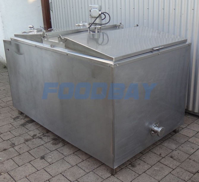850 l milk tank stainless steel tank stainless steel barrel beer tank honey tank water bath Altenburg - picture 1