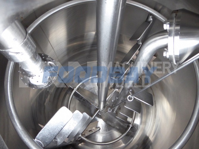 Goavec 450 Liter Prozessbehälter mit Ummantelung und Vakuum Lovyk - Bild 1