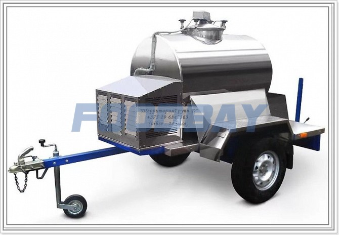700l tank trailer with refrigeration unit from 220V network Minsk - picture 1