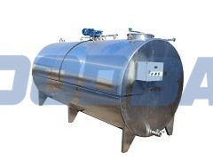 Milk tank horizontal (with a shirt) 10000l Omsk - picture 1