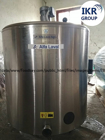 250 liter ALFA LAVAL milk cooler Smooth - picture 1