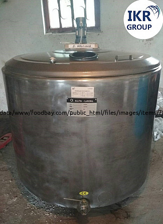 1000 liter ALFA LAVAL milk cooler Smooth - picture 1