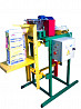 Shnekovy batcher (semiautomatic device) for packing dusty and hardly loose products (cement, flour, etc.)